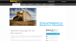 Desktop Screenshot of ortung-von-baumaschinen.de